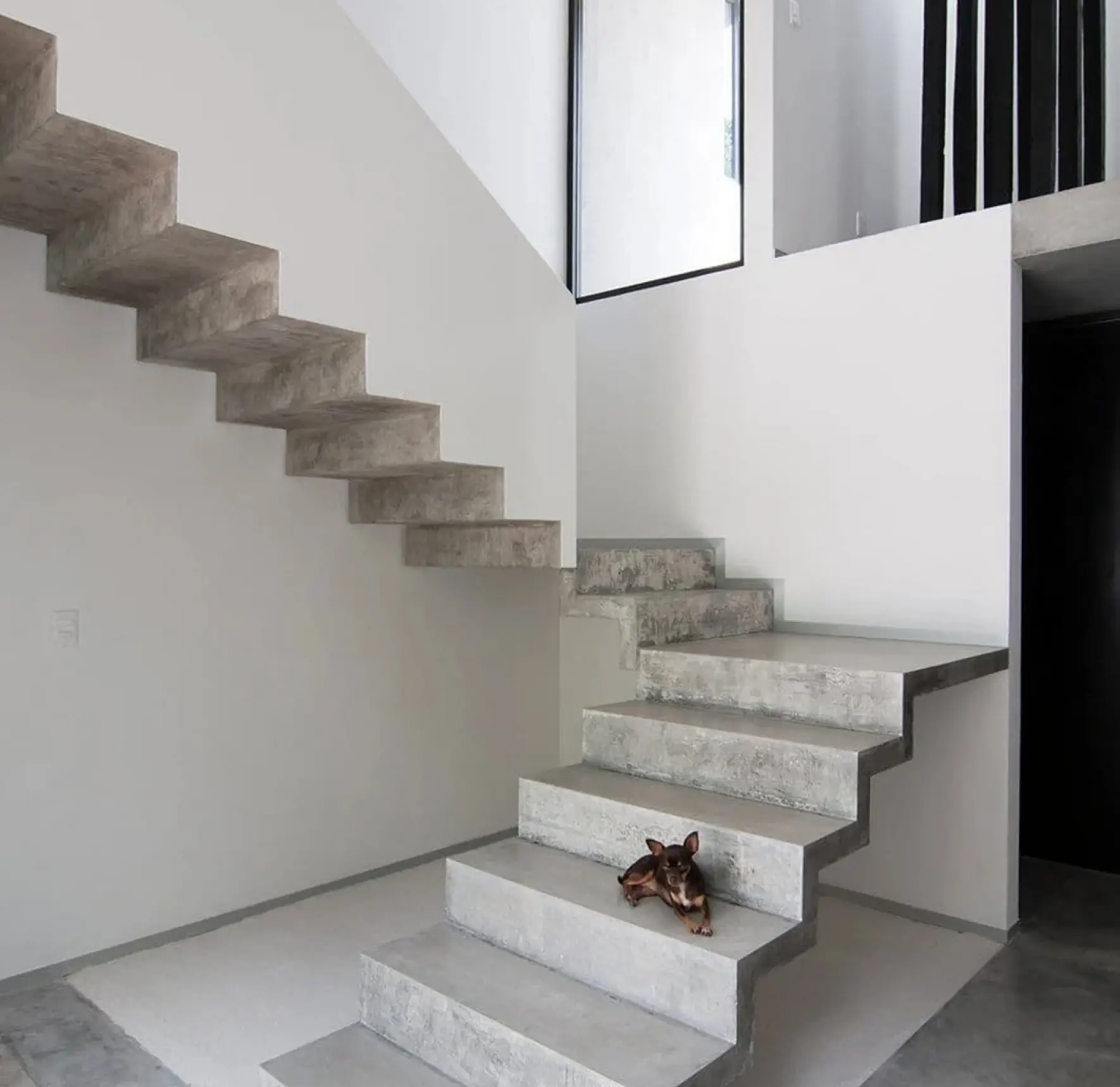 Лестница из бетона